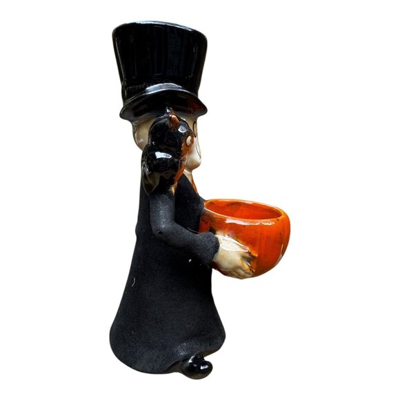 Yankee Candle Halloween 2010 Boney Bunch Owl Tea Light Holder By Mark Cook - Picture 2 of 7